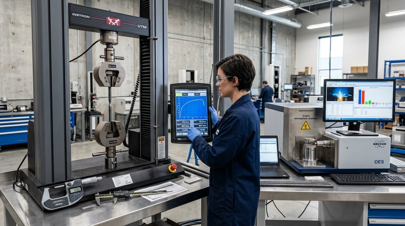 Metallurgical Quality Control and Spectrometry Testing