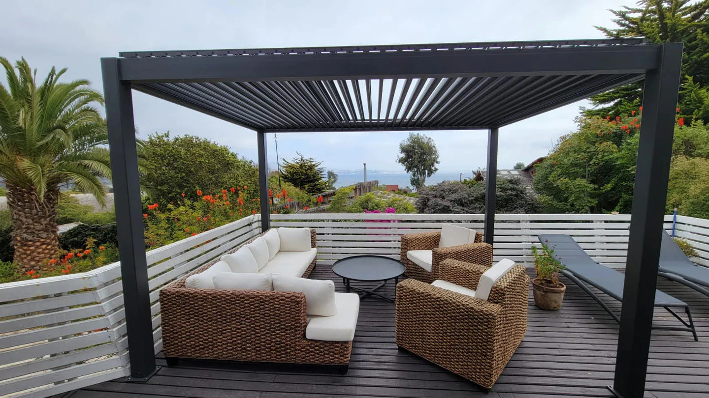 Modern Steel Pergolas