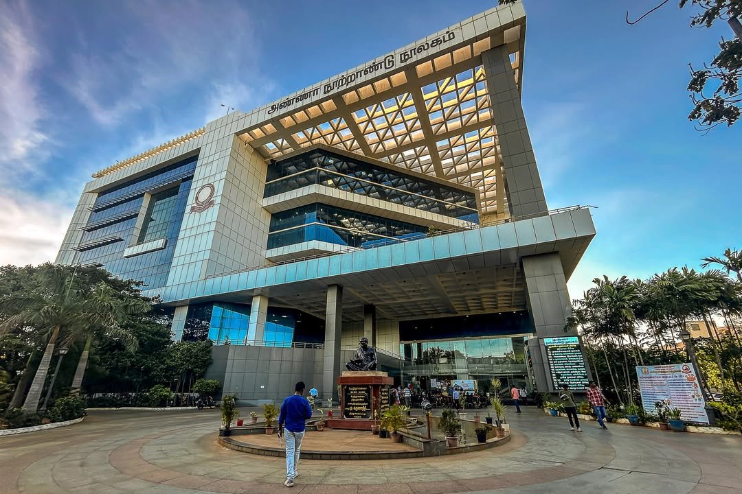 Anna Centenary Library (South Asia’s Largest Public Library)