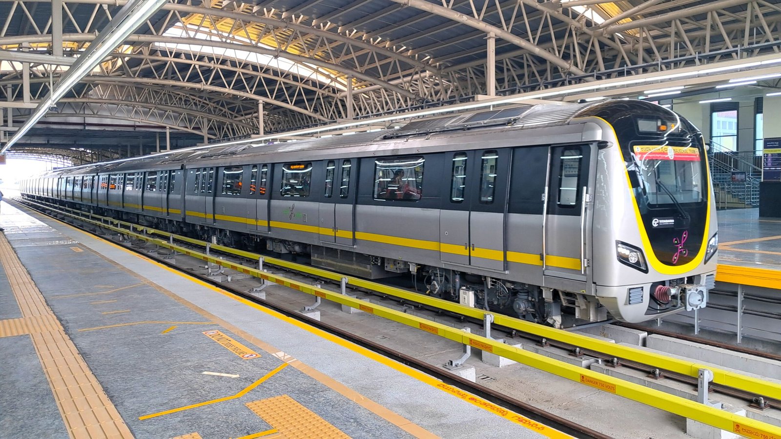 BMRCL Namma Metro Yellow Line (RV Road – Bommasandra Corridor)